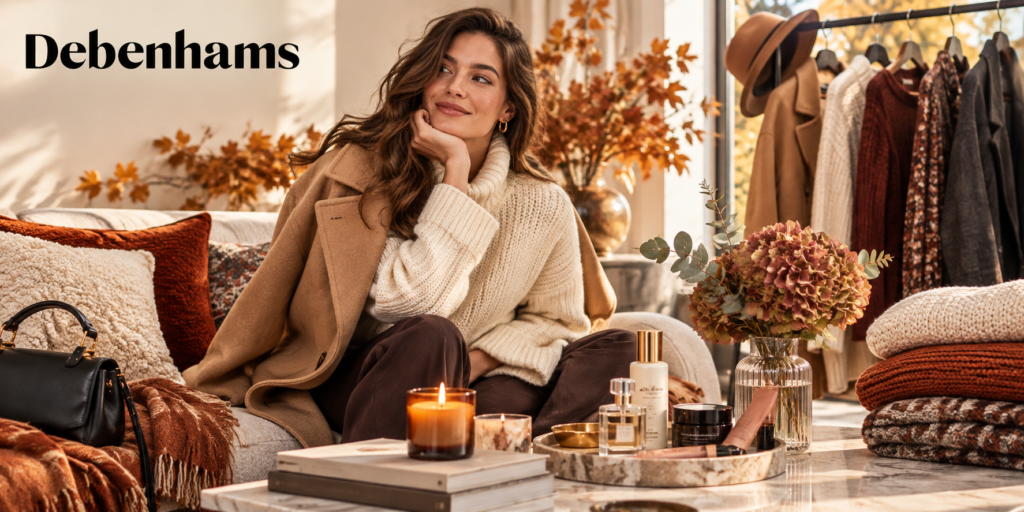Debenhams for Every Season: Fashion, Beauty & Home Products to Refresh Your Lifestyle