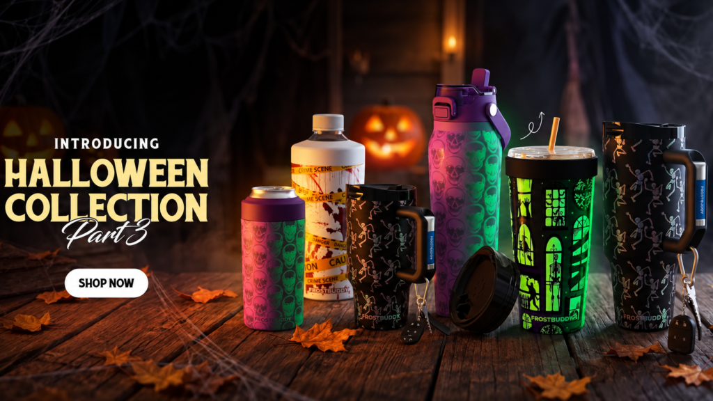 Frost Buddy Halloween Drinkware: Spooky Designs to Check Out